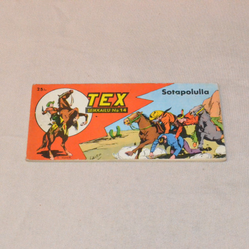 Tex liuska 14 - 1957 Sotapolulla (5. vsk)